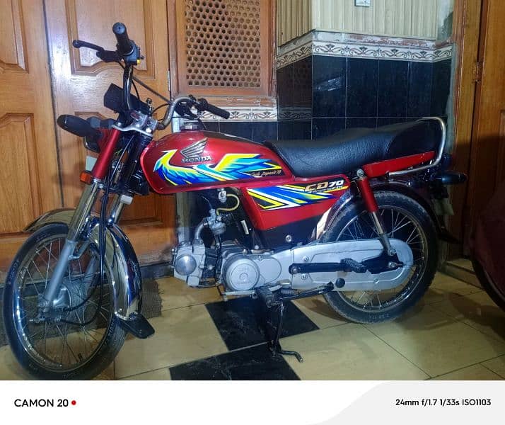 my Honda cd70 0