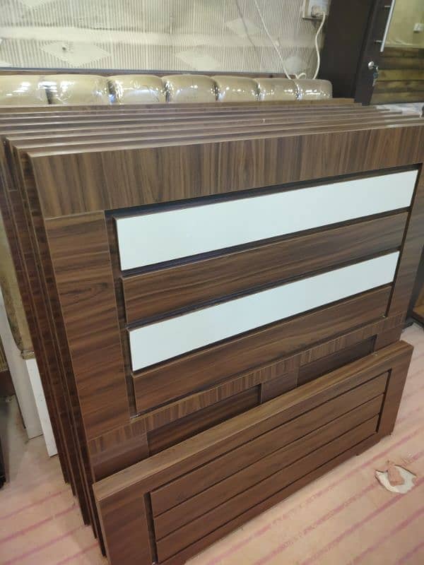 Beautiful Single bed one side table 10