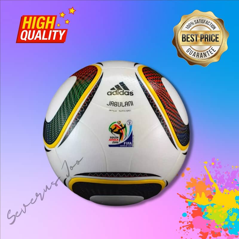 Adidas Jabulani Official Match Ball FIFA World Cup 2010 Soccer Ball Si 1