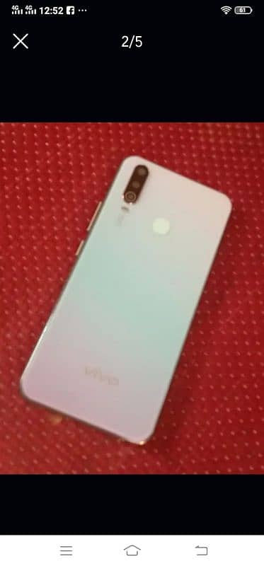 vivo y17.8Gb 256Gb pta approved 03322233008call/watsapp 2