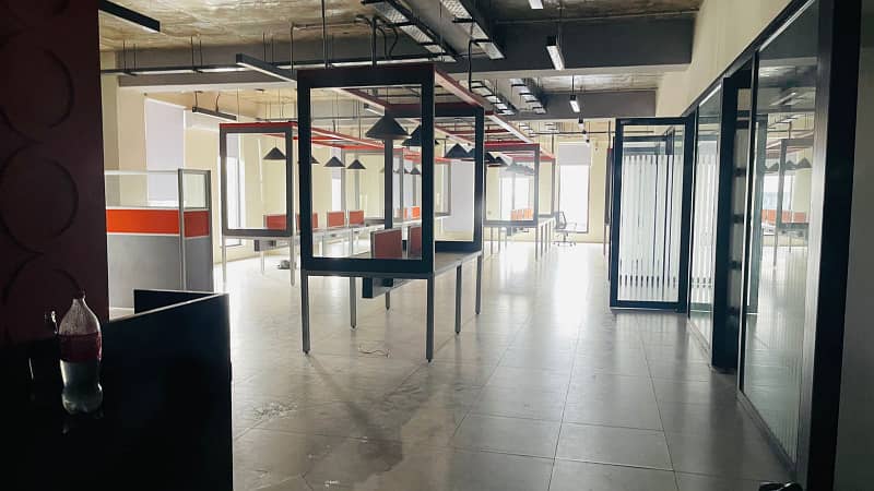 3500 SFT Brand New Fully Furnished Corporates Office Reasonable Rent Available At Main Boulevard Gulberg 5