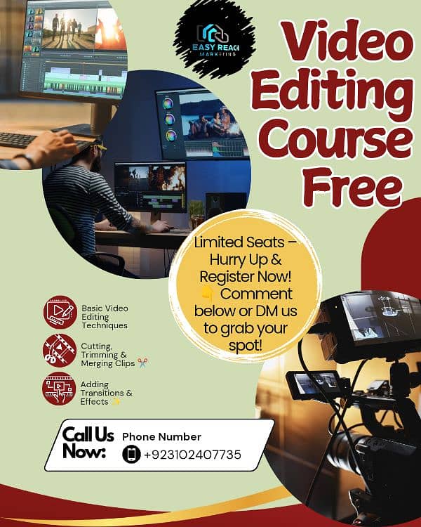 Free Free Video editing online course 0