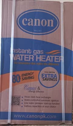 Canon 'Instant gas water heater - ca16dd