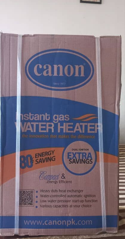 Canon 'Instant gas water heater - ca16dd 2