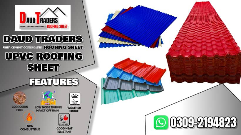 Upvc sheet,Plastic Sheet,Roofing sheet,kaprail sheet,Fiber glass shee 0