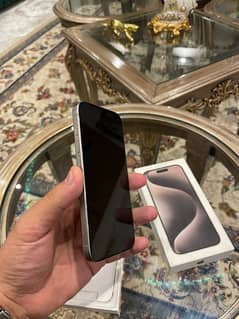 iphone 15 pro [HK] model PTA aproved 256GB