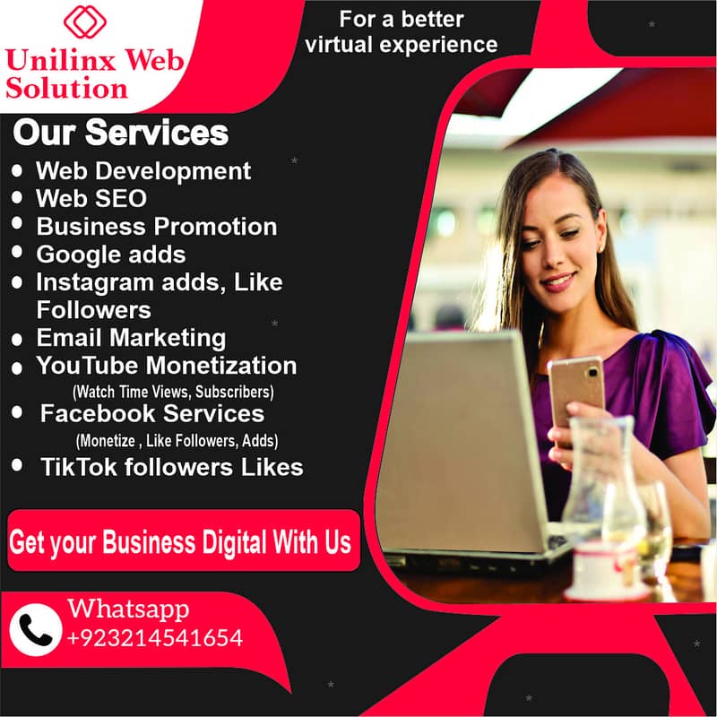 Website Development / social media marketing/Youtube monetization 0