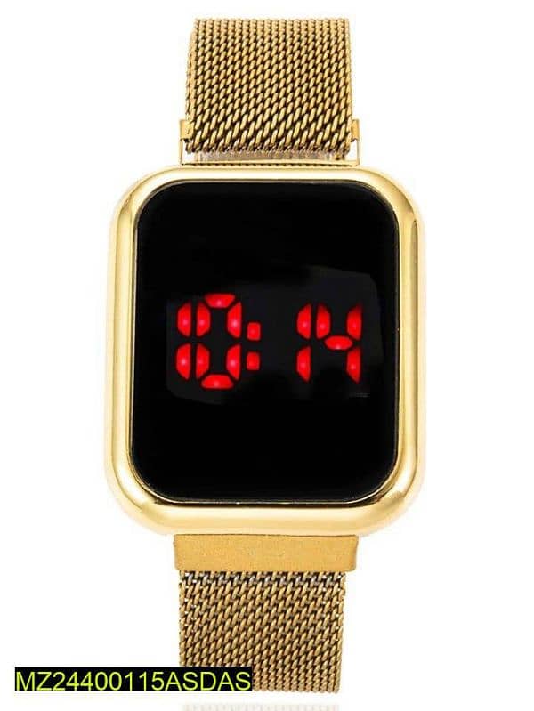 LED Display Digital watch with Magnet strap 3