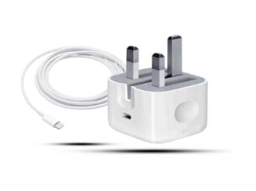 Apple 20W USB-C 3 Pin Charger + Apple USB-C to Lightning Cable (1 m) 0