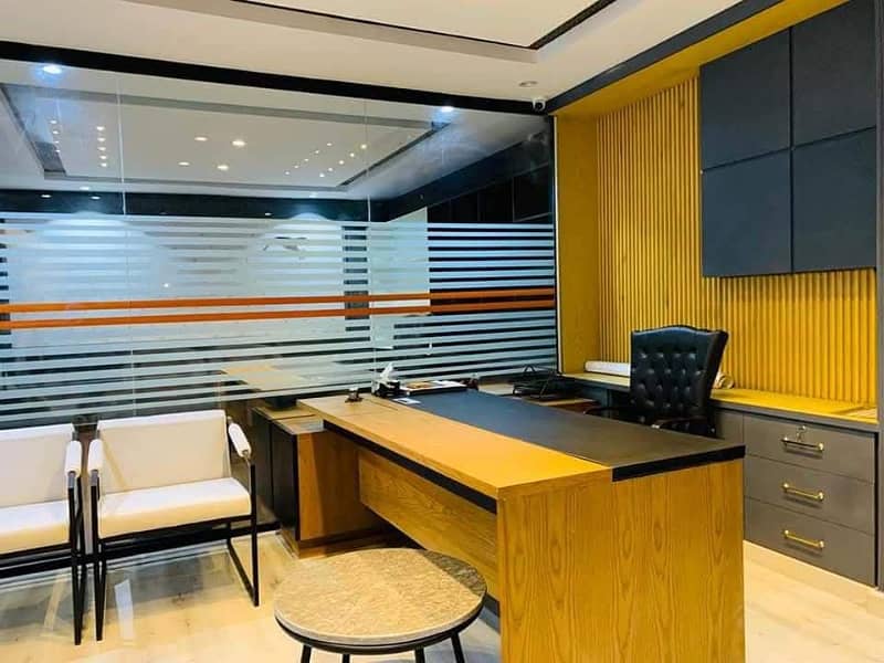 Beautiful furnished office for rent 6