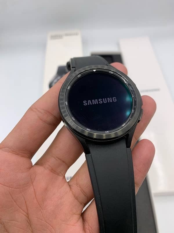 Samsung Galaxy Watch 4 Classic 46mm Complete Box 9/10 Condition 1