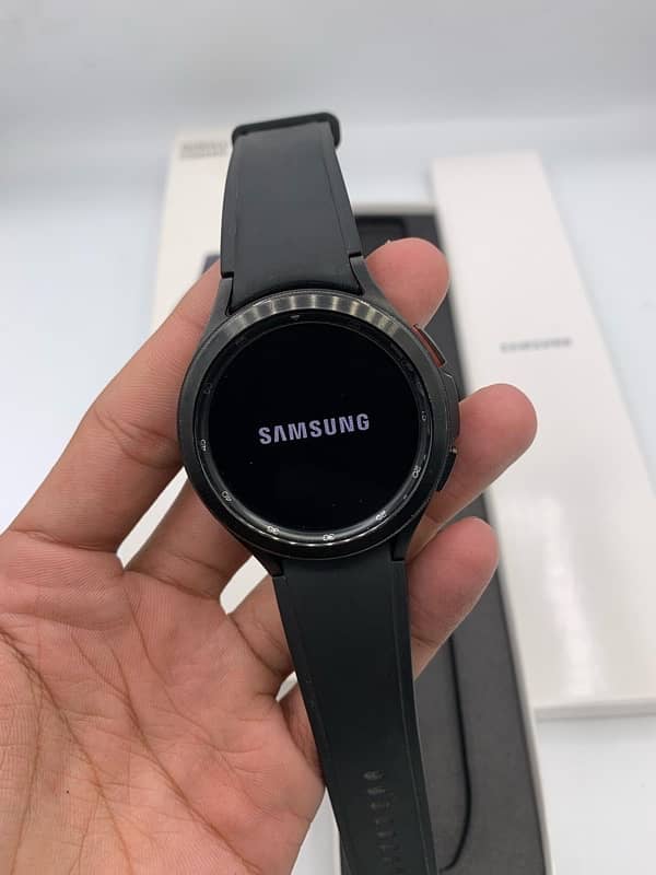 Samsung Galaxy Watch 4 Classic 46mm Complete Box 9/10 Condition 2