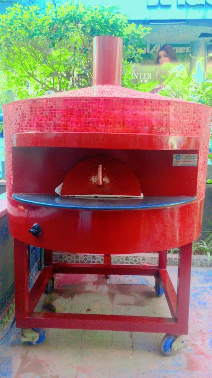 Wood & Gas Fired Pizza Oven|Pizza Oven|Pizza Oven|Fire Brick Oven 4