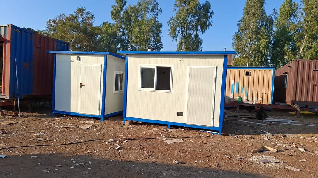 caravan container office container prefab cabin portable toilets cabin 5