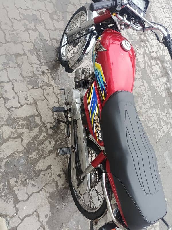 03218120322 Rabta number ya hai Honda 70 bike Good condition 4