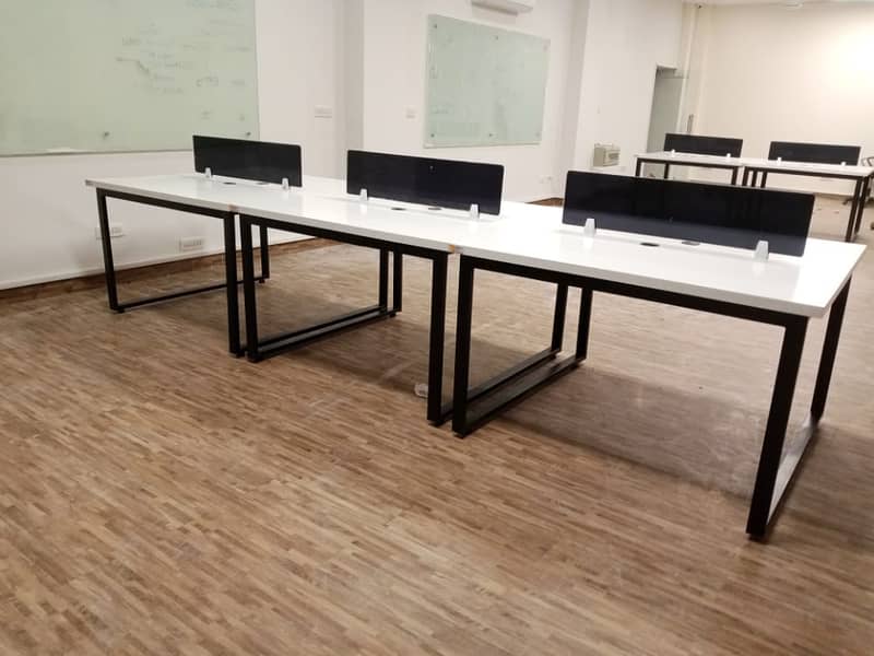 Workstaions Table Co workspace Table & Chairs / Office Furniture 11