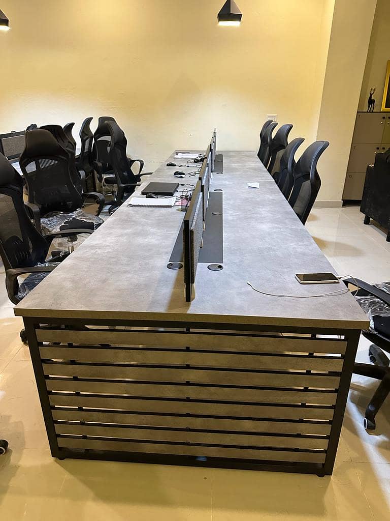 Workstaions Table Co workspace Table & Chairs / Office Furniture 13