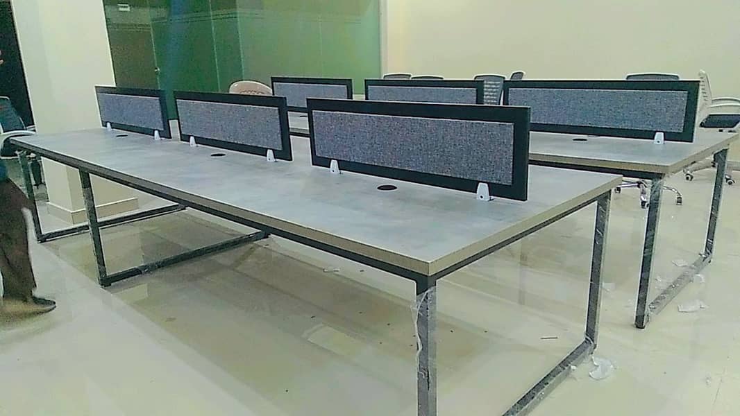 Workstaions Table Co workspace Table & Chairs / Office Furniture 14