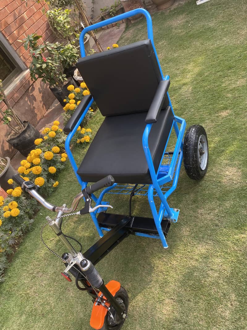 Wheelchair Tricycle scooty new 3