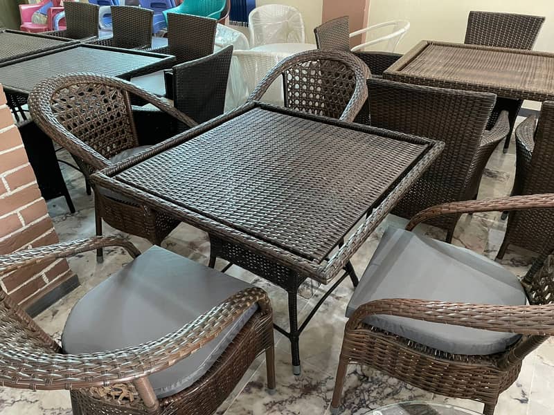 rattan furniture /outdoor chairs/rattan chairs/miami chairs/pvc chairs 13