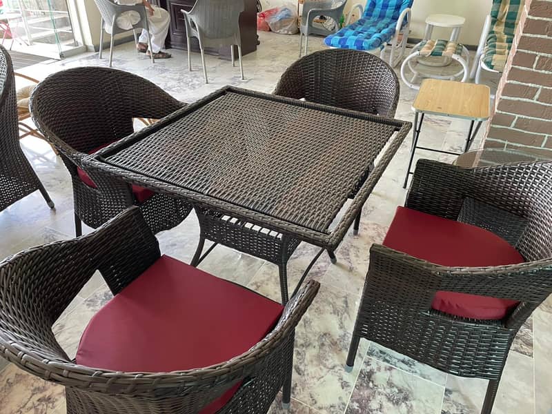 rattan furniture /outdoor chairs/rattan chairs/miami chairs/pvc chairs 4