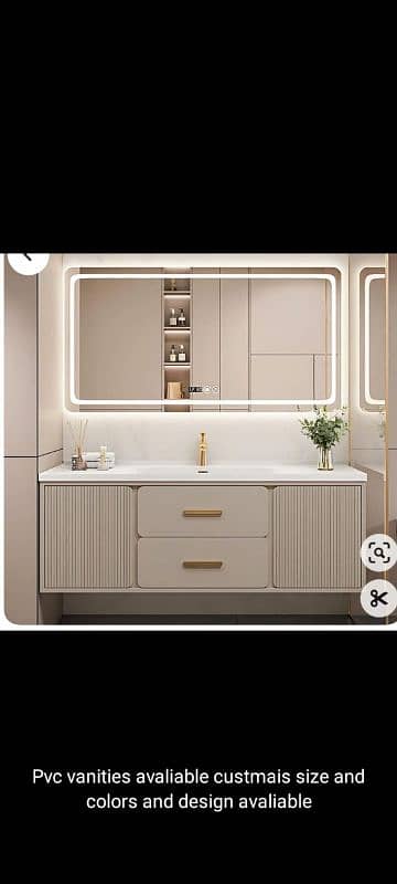 Bathroom vanities in customized size and colour 0