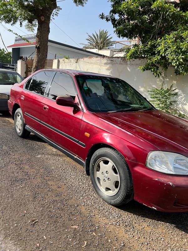 Honda Civic Vti Oriel 1999 Maroon 6