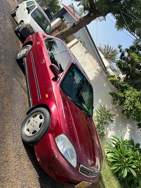 Honda Civic Vti Oriel 1999 Maroon 7