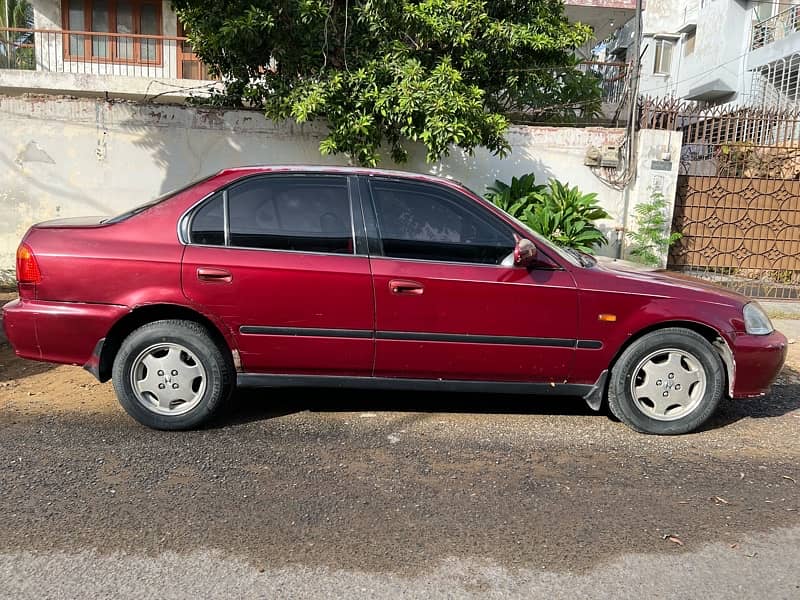 Honda Civic Vti Oriel 1999 Maroon 8