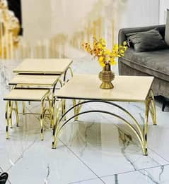 Coffee Table/ Side Table/ Center Table/ Fancy Coffee Table Set