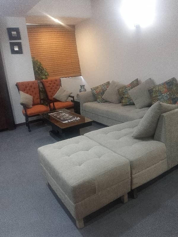 F-10 Silver Okas Furnished 3 bedroom Apartment Available For Rent 4