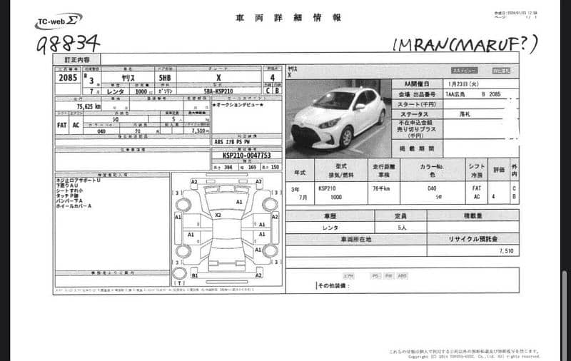 Toyota Yaris X Full Option (2021) 12