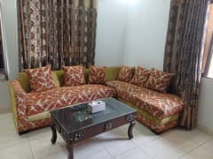 Sofa Set and 6 Seater Dining Table for Sale