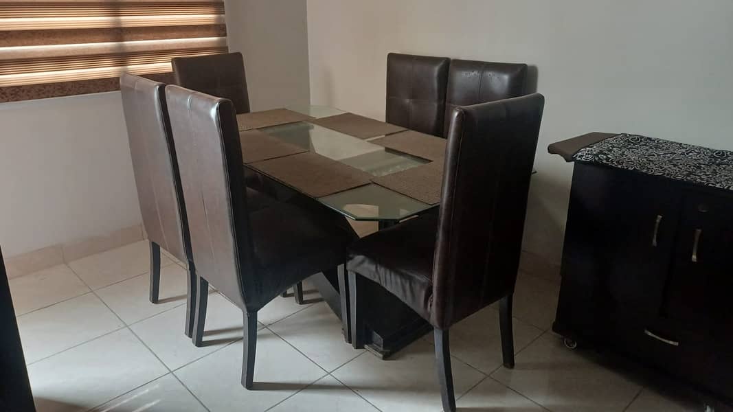 Sofa Set and 6 Seater Dining Table for Sale 1