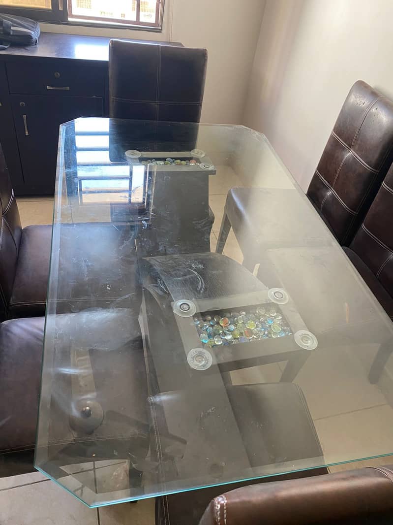 Sofa Set and 6 Seater Dining Table for Sale 2