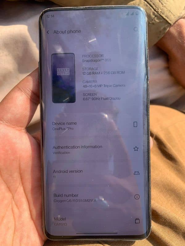 One plus 7pro  Urgent sale 5