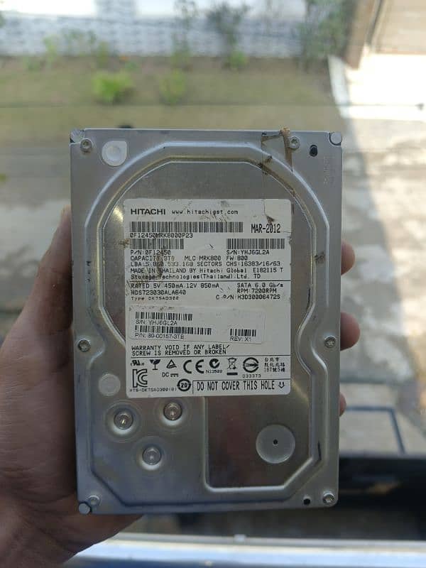 3tb hard disk 3 tera bytes full data 2