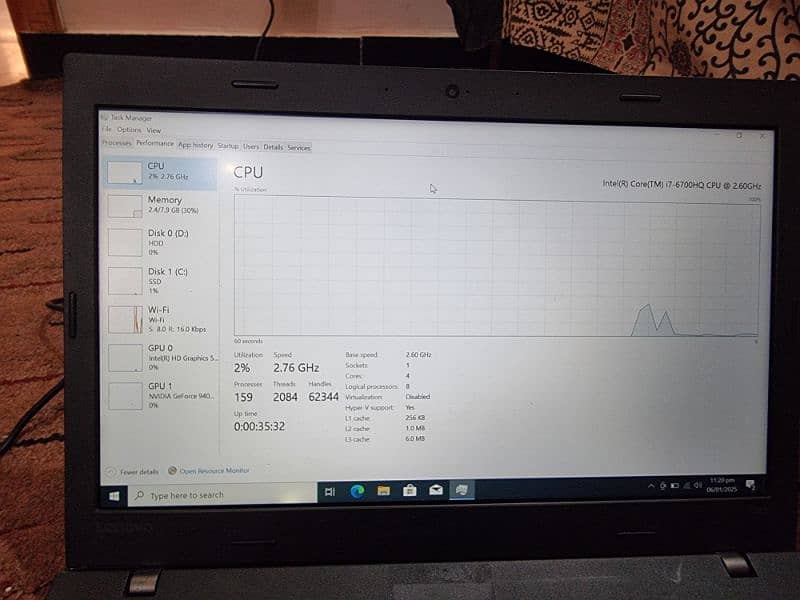 Lenovo i7 6th gen gaming laptop 0
