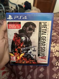 METAL GEAR SOLID V THE DEFINITIVE EXPERIENCE - PS4