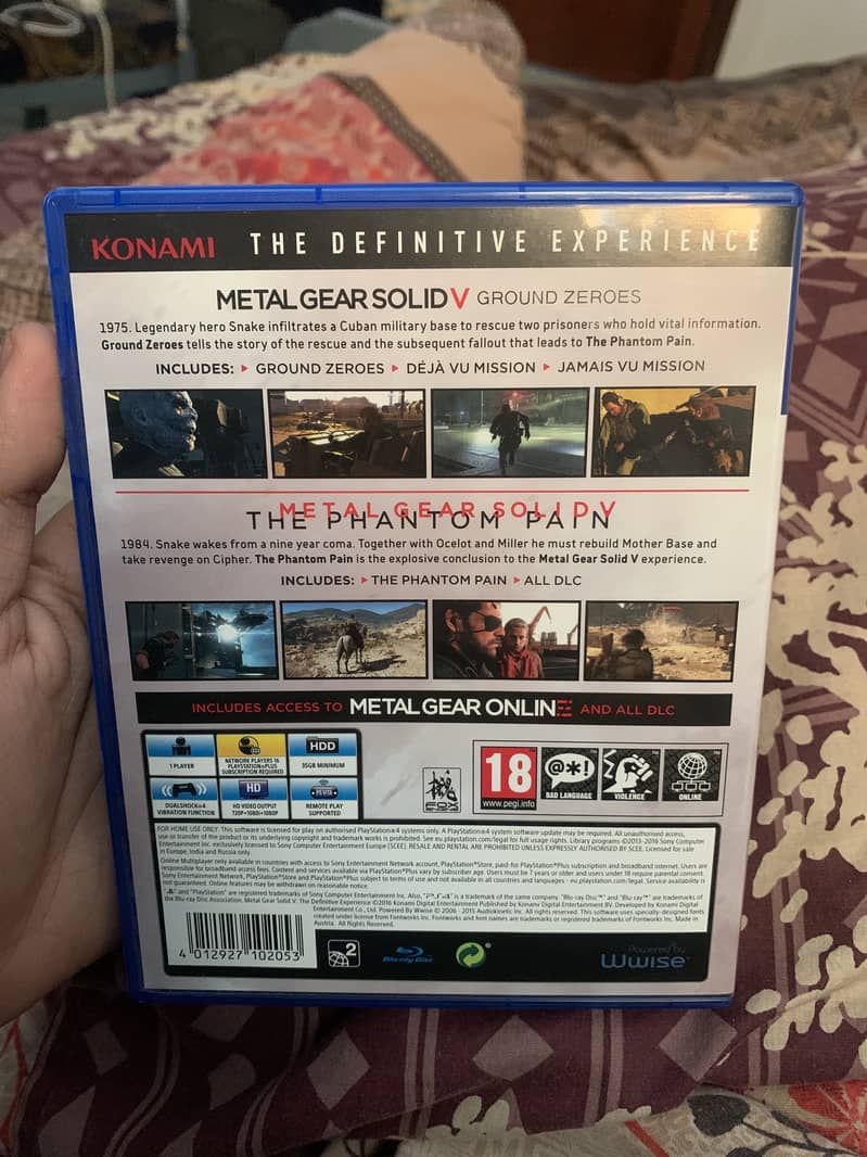 METAL GEAR SOLID V THE DEFINITIVE EXPERIENCE - PS4 1