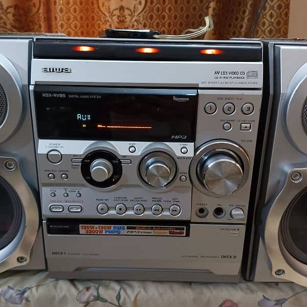 Aiwa sound system 3200 pmpo 3