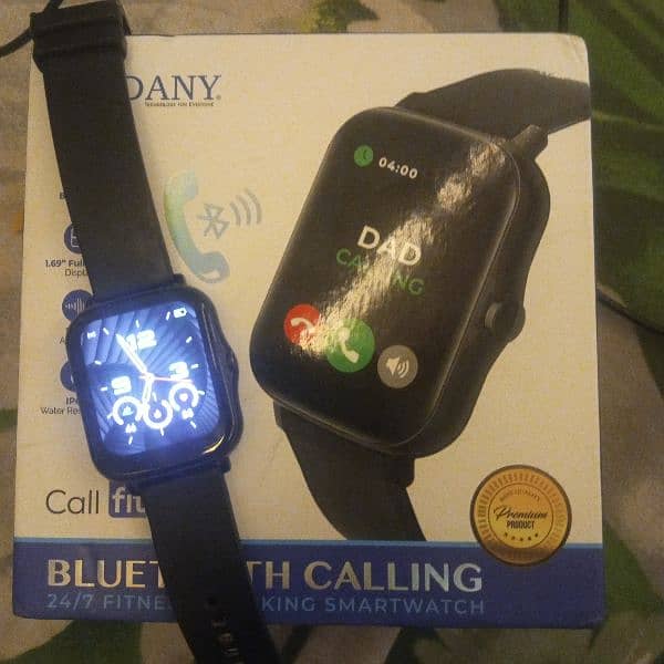 Deny call fit 5 black with box and charging cable 0