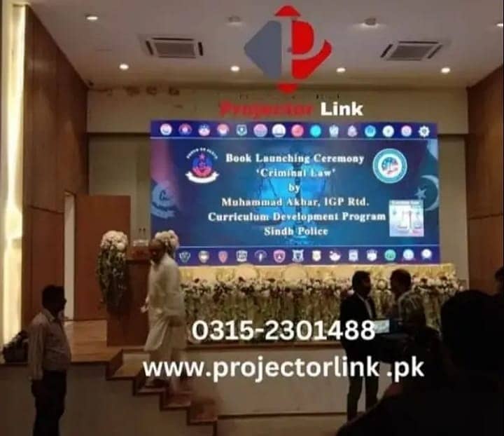 Smd screens | Projector | Sound System on rent discount in karachi 3