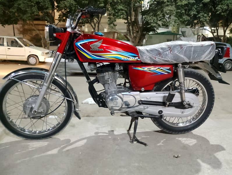 Honda CG 125cc model 2017 registration 2018 0