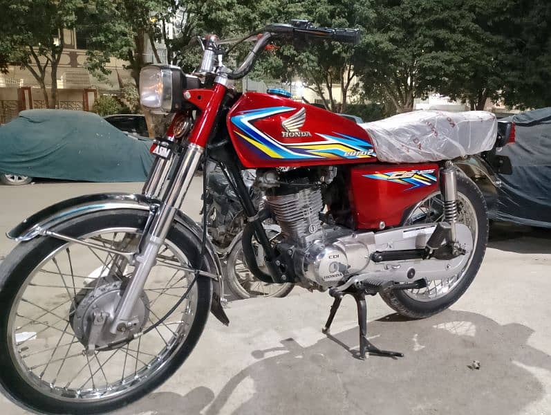 Honda CG 125cc model 2017 registration 2018 1