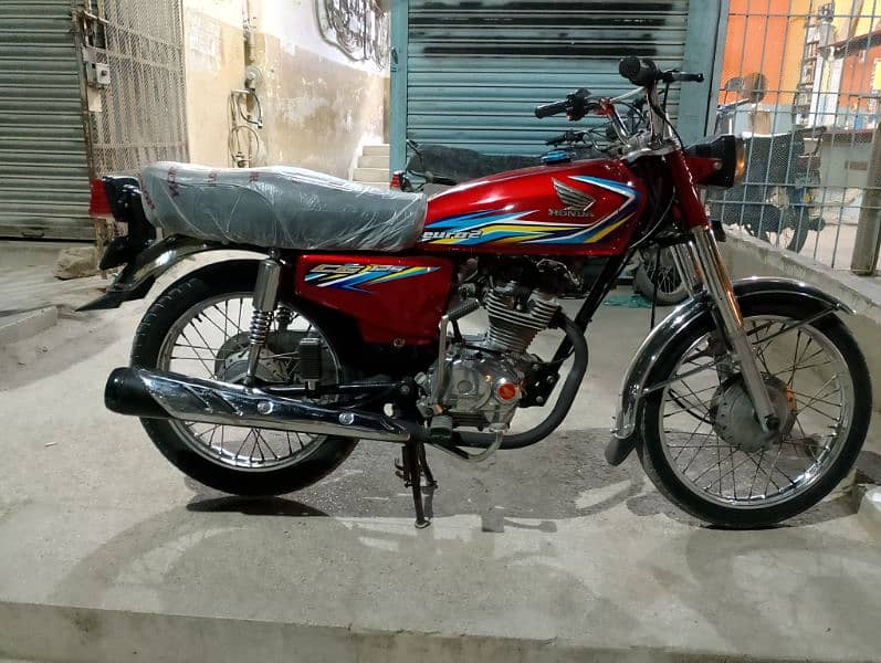 Honda CG 125cc model 2017 registration 2018 2