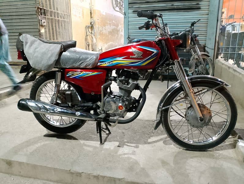 Honda CG 125cc model 2017 registration 2018 3