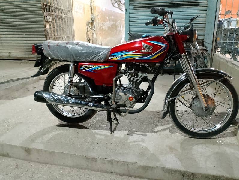 Honda CG 125cc model 2017 registration 2018 4