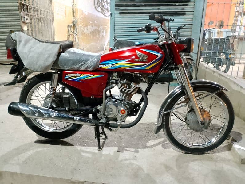 Honda CG 125cc model 2017 registration 2018 5