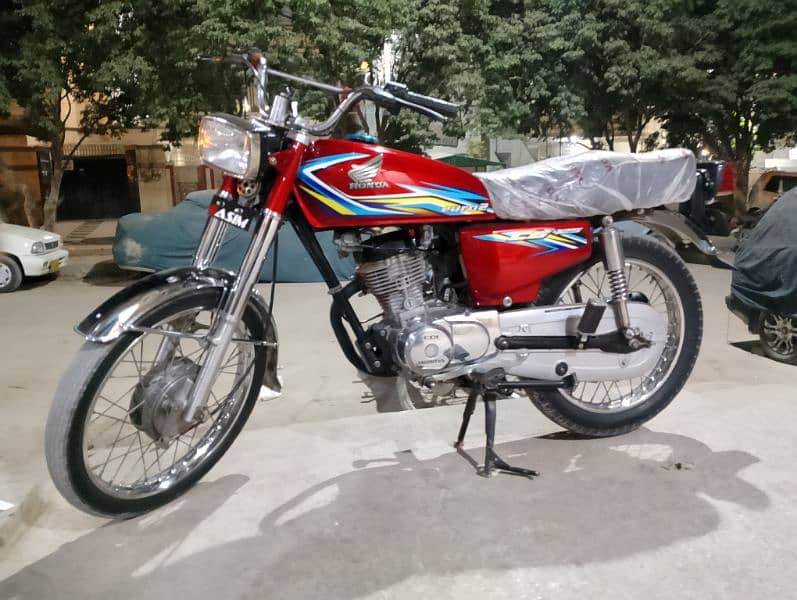 Honda CG 125cc model 2017 registration 2018 8